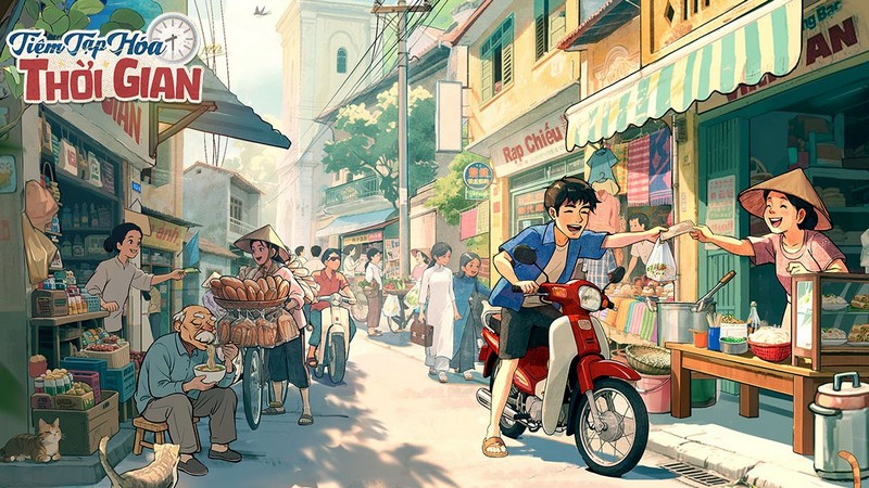 “Tiệm Tạp Hóa Thời Gian” – Game mô phỏng kinh doanh phong cách hoài cổ