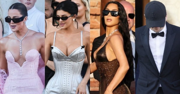 Đám cưới tỷ phú Jeff Bezos: Kim Kardashian - Kylie Jenner sexy 