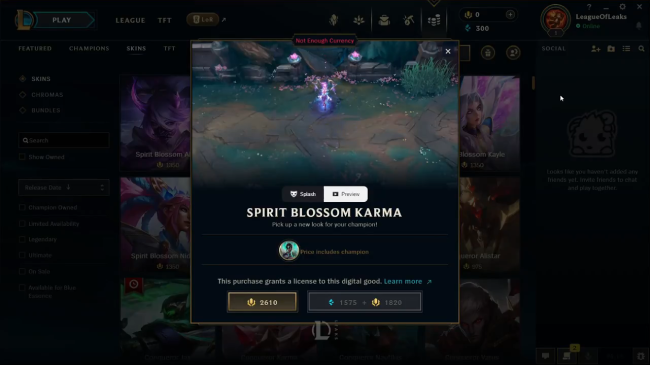 LMHT: Sau nhiều năm, rốt cuộc Riot cũng thêm tính năng preview skin trước khi mua