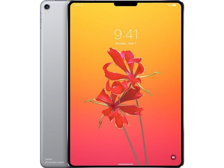 Rộ tin iPad Pro 2018 trang bị màn hình tai thỏ viền cực mỏng