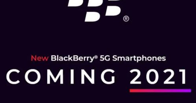 BlackBerry sẵn sàng trở lại với smartphone 5G đầu tiên