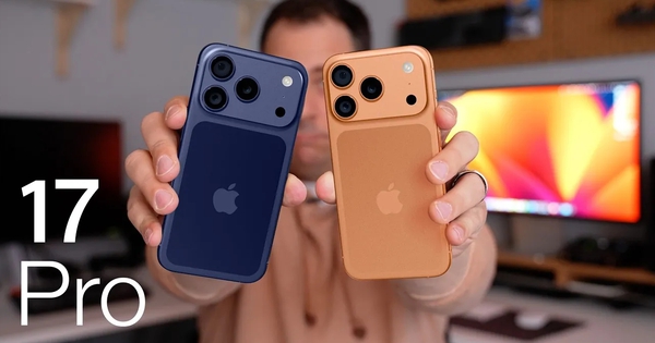 Cận cảnh iPhone 17 Pro Max với màu sắc hoàn toàn mới