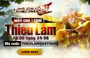 Ngạo Kiếm Vô Song 2: Thiếu Lâm trỗi dậy – game thủ biến thành “thầy chùa” tung hoành giang hồ