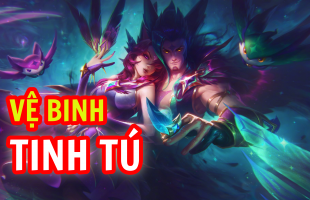 LMHT: Chiêm ngưỡng splash arts lung linh của 5 trang phục Vệ binh tinh tú mới!