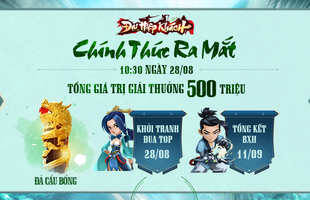 Đại Hiệp Khách chính thức ra mắt hôm nay, trải nghiệm đỉnh cao game kiếm hiệp của người Việt ngay bây giờ!