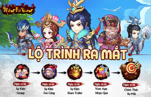 Mộng Bá Vương – Tựa game Tam Quốc Chibi mới toanh ấn định ngày ra mắt