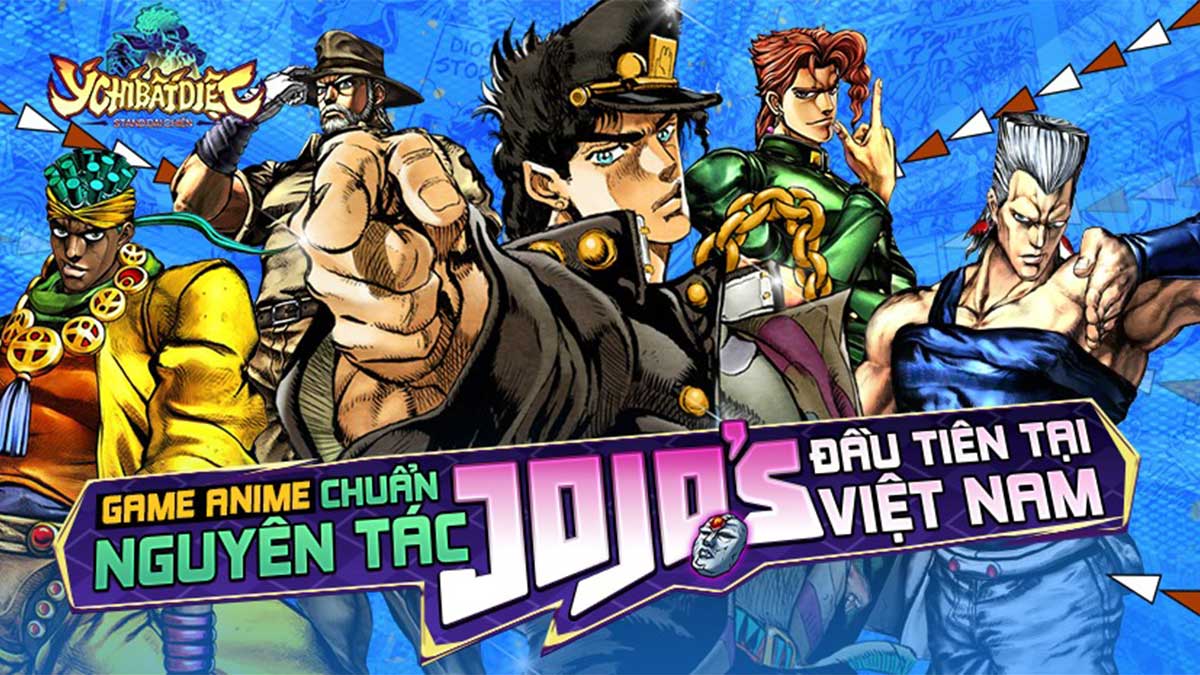 Xuất hiện tựa game chuẩn nguyên tác Jojo đầu tiên tại Việt Nam