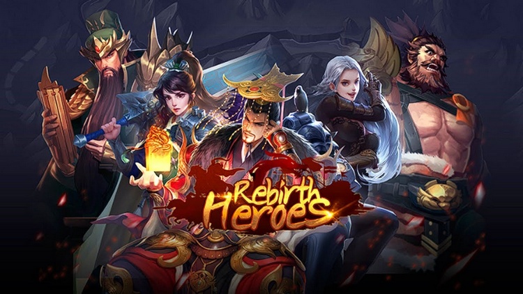 Rebirth Heroes : RPG - Tựa game đề tài Tam Quốc đã mở cửa trên Google Play Store