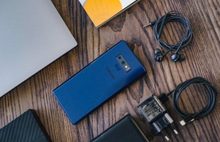 Galaxy Note9 là smartphone đầu tiên cho người dùng cảm giác không cần sạc, không cần laptop, không cần ổ cứng di động mà vẫn trải nghiệm phà phà