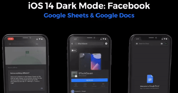 iOS 14 cho phép bật Dark Mode trên ứng dụng Facebook