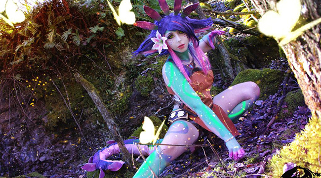 LMHT: Lạc vào xứ thần tiên với cosplay Neeko đầy màu sắc