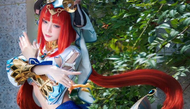 Ngất ngây với bộ ảnh cosplay Nilou - Genshin Impact được thực hiện bởi coser Trung Quốc