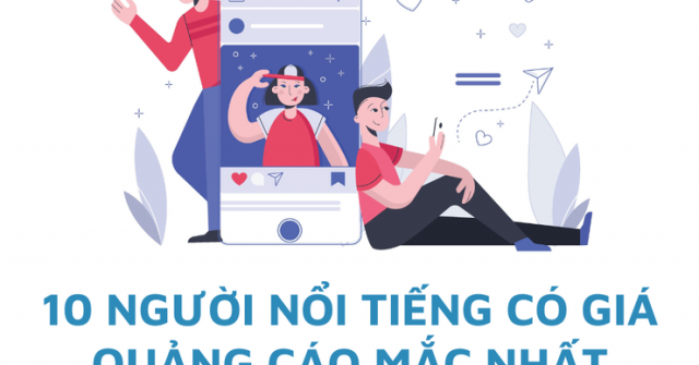 10 người nổi tiếng có giá quảng cáo mắc nhất trên Instagram