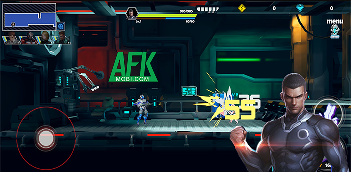 CybeRrobotGunFight game hành động shooting cho bạn điều khiển một chiến binh mecha