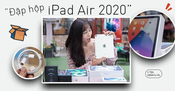 Trên tay iPad Air 2020: Rất đẹp, nhẹ, đáng mua!