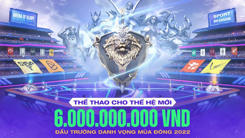 Giải đấu thể thao cho thế hệ mới - ĐTDV mùa Đông 2022 khởi tranh với tiền thưởng kỷ lục 6 tỷ VNĐ