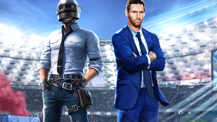 PUBG Mobile hợp tác cùng Lionel Messi đối đầu Cristiano Ronaldo và Free Fire