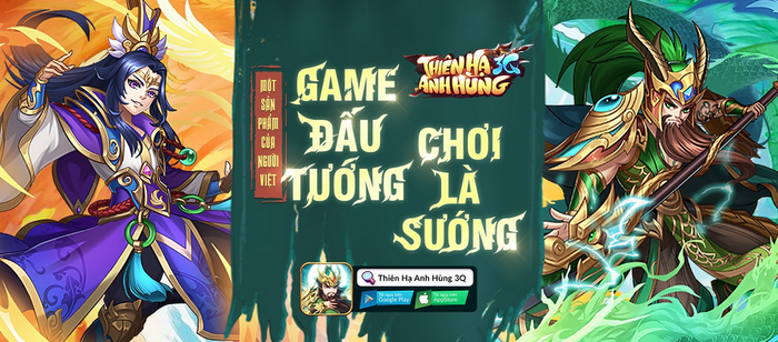 Thiên Hạ Anh Hùng 3Q Tựa game đấu tướng tam quốc sắp ra mặt tại Việt Nam