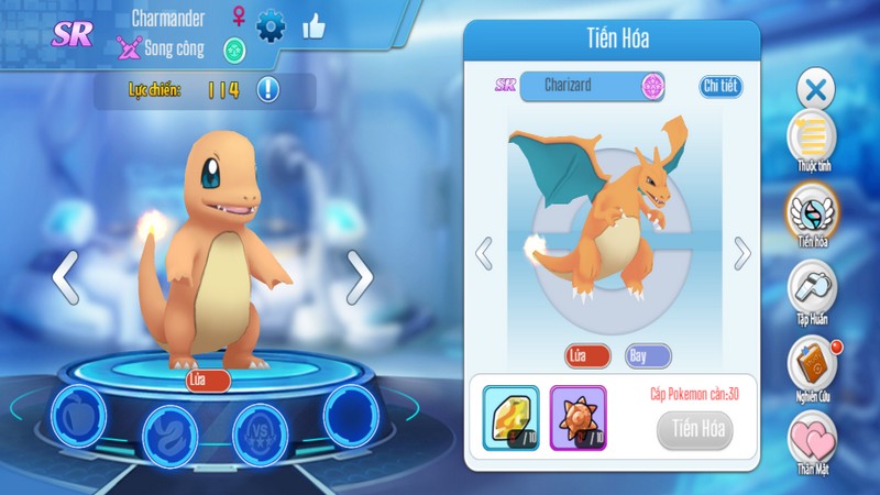 Poke Origin: Charmander nổi trội trong bộ ba Pokemon khởi đầu