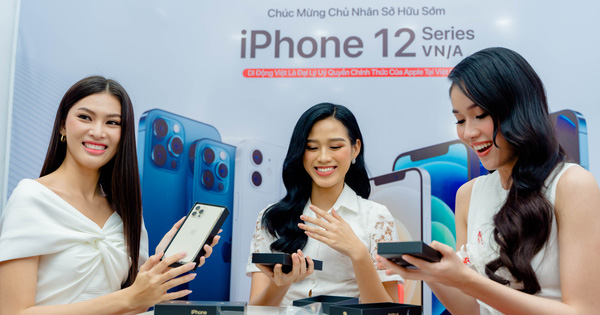 Sao Việt đang chạy đua sắm iPhone mới, sau Ngọc Trinh, Bảo Thy... đến lượt 3 nàng tân Hoa hậu cũng 