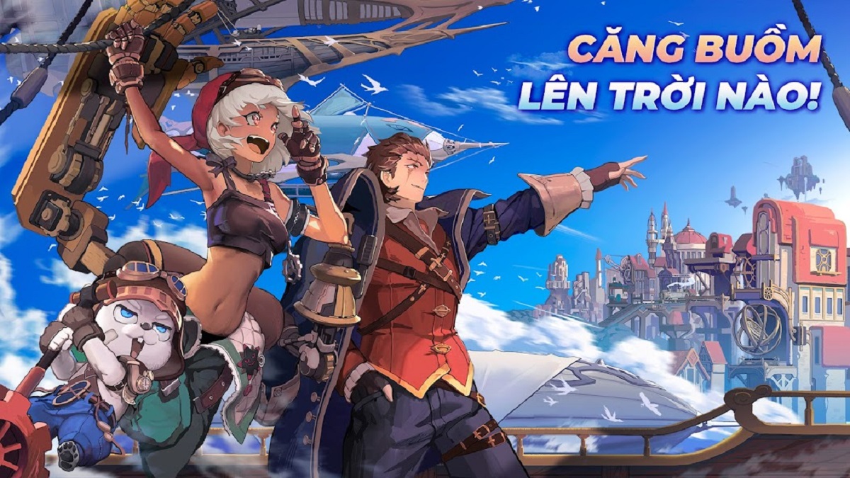 Airship Knights: Căng buồm lên trời nào