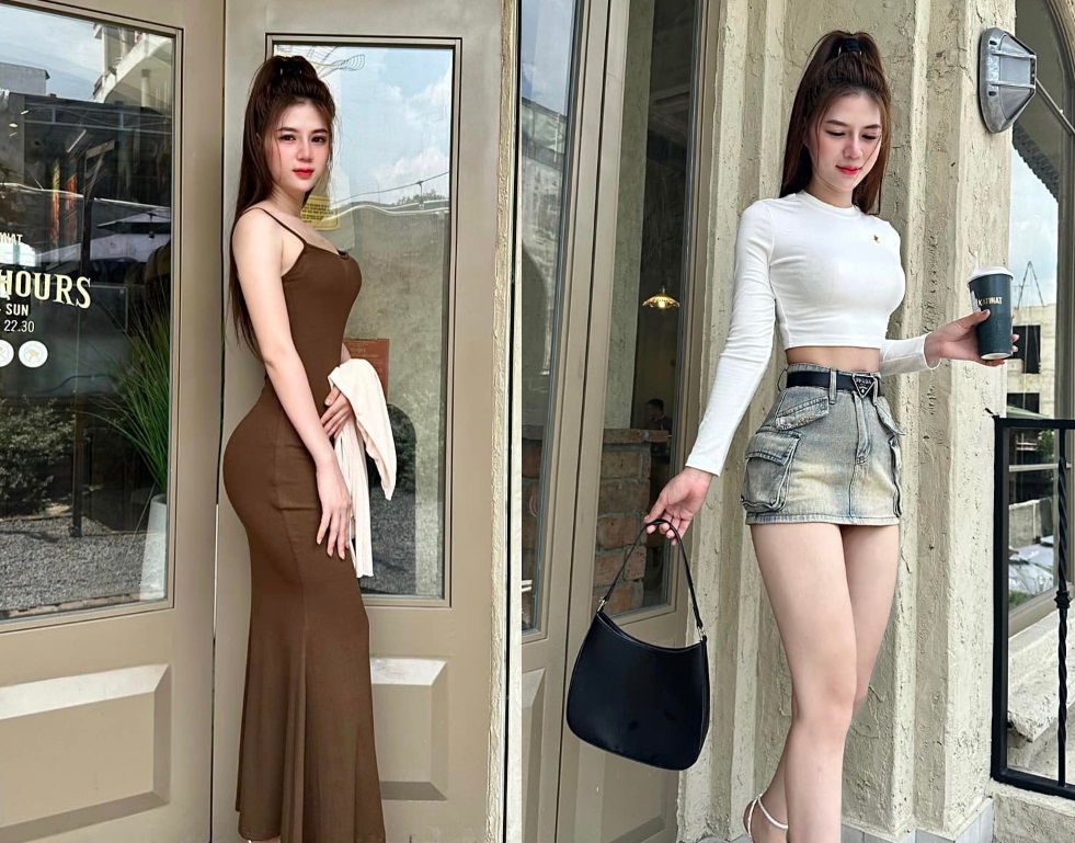 Hotgirl bán cà phê vỉa hè tại TP HCM 