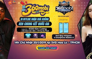 Chung kết Quốc Gia giải Mobile Legends Bang bang VNG diễn ra tại Đại Hội 360mobi với 40.000 game thủ