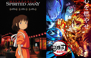 Vượt mặt tượng đài Spirited Away của Ghibli, KnY chính thức đứng số 1 tại quê nhà!