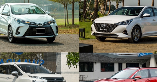 Ngôi vua doanh số 2022 khó phân định: Vios, Corolla Cross, Accent, Xpander so kè quyết liệt