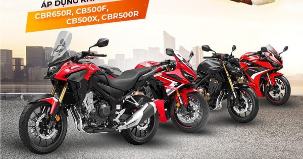 Tung hoành đường phố với ưu đãi cực chất của Honda BigBike Việt Nam