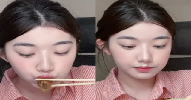 “Hot girl mukbang” Nghệ An chỉ ngồi ăn cũng hút hàng triệu lượt xem