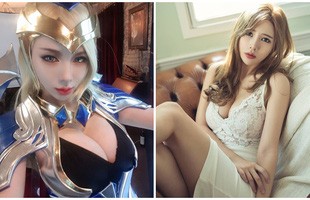 Chán làm ca sĩ thần tượng, hot girl chuyển qua cosplay LMHT, gây ấn tượng bởi đôi gò bồng đảo 