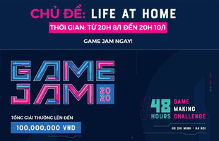 Với chủ đề “Life at home”, nhiều ý tưởng đột phá ra đời tại Game Jam 2020