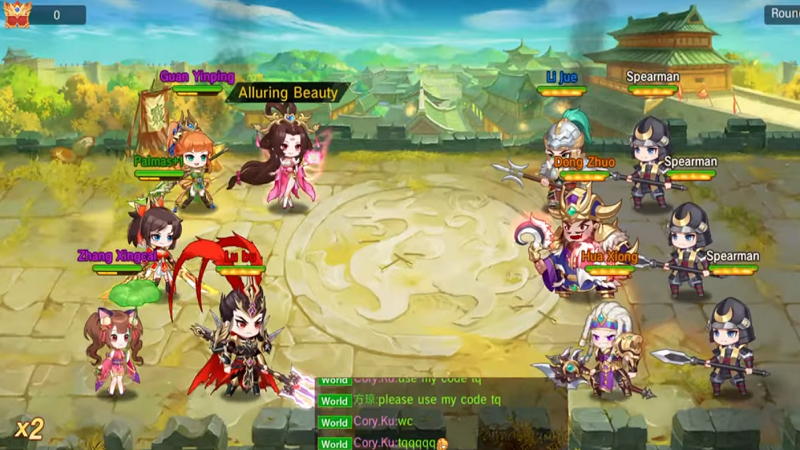 Dynasty Heroes Romance Samkok - Game RPG Tam Quốc vừa mở cửa tại SEA