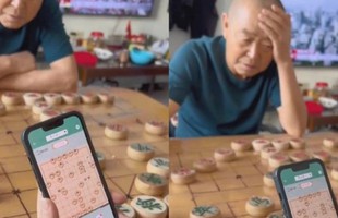 Tết về quê, game thủ không biết chơi cờ nhưng dùng ‘tuyệt kỹ’ khiến ông nội bị sốc, ôm đầu chịu thua