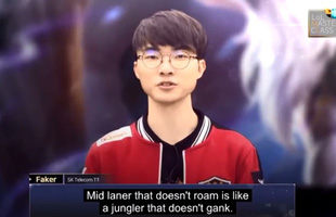 T1 Faker - 'Đi đường giữa mà chỉ farm ở mid thì vô dụng, chẳng khác gì đi rừng không gank'