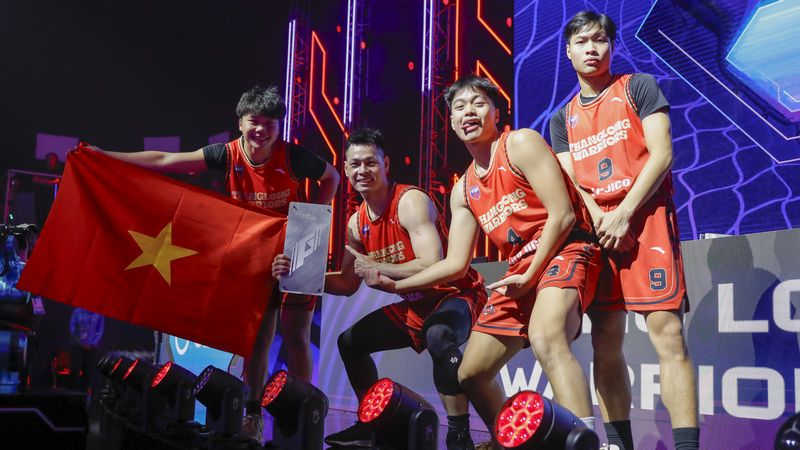 Bóng rổ thể chất số Việt Nam vô địch Games of the Future 2024 - Phygital Basketball Invitational