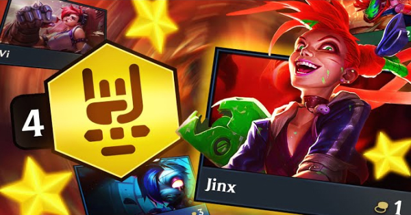 Đấu Trường Chân Lý: Leo rank cuối mùa với gián án Jinx Hộ Pháp dễ chơi