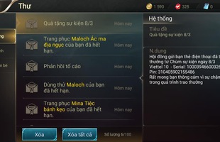 Garena trao thẻ cào điện thoại, game thủ Liên Quân Mobile than: 