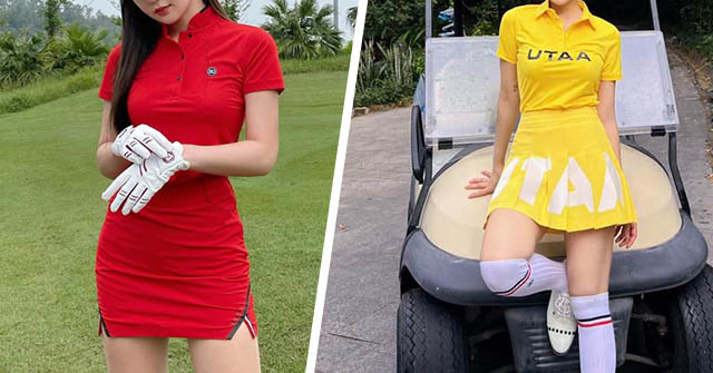 Vẻ đẹp mê hồn của 2 kiều nữ mê đánh golf HOT nhất tuần qua