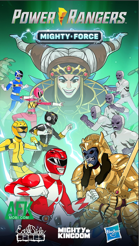5 anh em siêu nhân tái xuất trong game Power Rangers Mighty Force