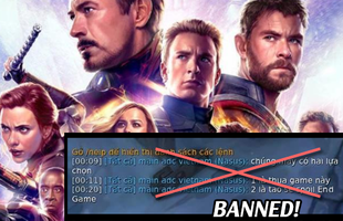 LMHT: Riot khóa thẳng tay những tài khoản Liên Minh 'dám' spoil nội dung Avengers: Endgame