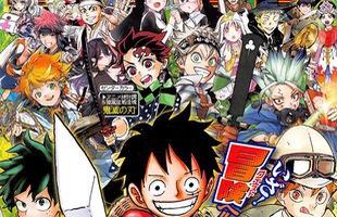 Trọn bộ ảnh không che của dàn nhân vật chính trong các đầu manga đang phát hành trên tạp chí Weekly Shounen Jump số mới nhất