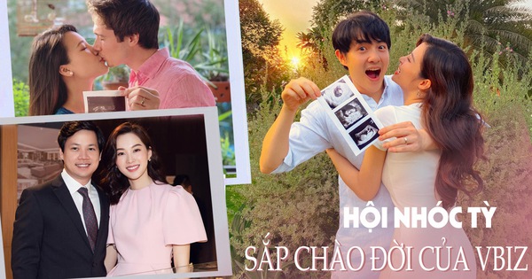 Hội nhóc tỳ sắp chào đời nhà sao Việt: Chưa chi toàn cháu cưng của cả Vbiz, đặc biệt 3 bé sinh ra đã ở vạch đích