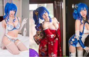 Nữ thần cosplay Hane Ame 