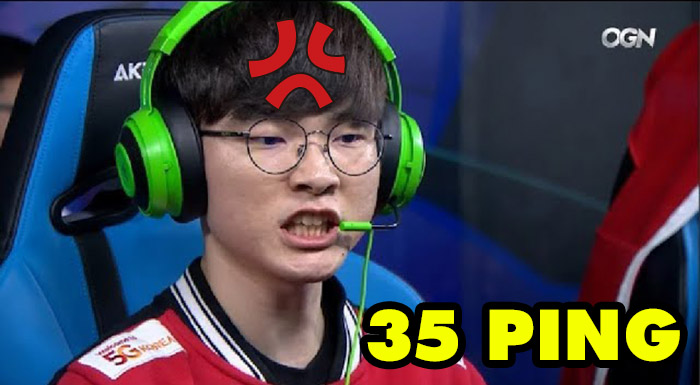 LMHT: Gumayusi tiết lộ Faker khó chịu với quy định chơi 35 ping ở MSI 2022