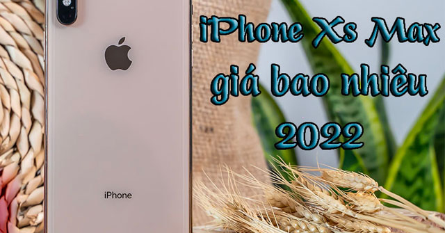 Giá iPhone XS max cập nhật tháng 04/2022, giá chỉ từ 10 triệu đồng