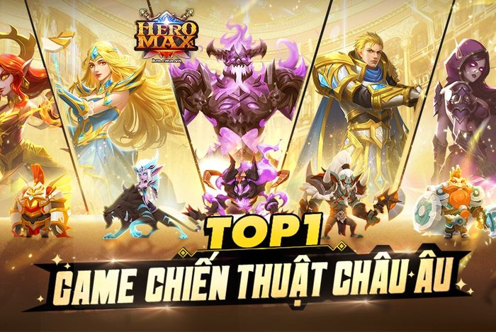 Hero Max﻿ tựa game Idle chiến thuật sắp ra mắt tại Việt Nam