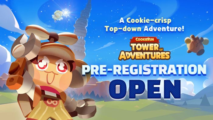 CookieRun: Tower of Adventures tựa game hành động đang mở đăng ký trước trên Mobile