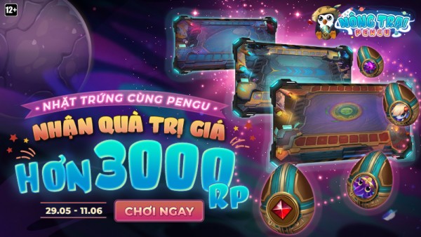 Tham gia “Nông Trại Pengu” – Chơi và nhận quà trị giá lên tới 3000 RP từ 29/05 đến 11/06